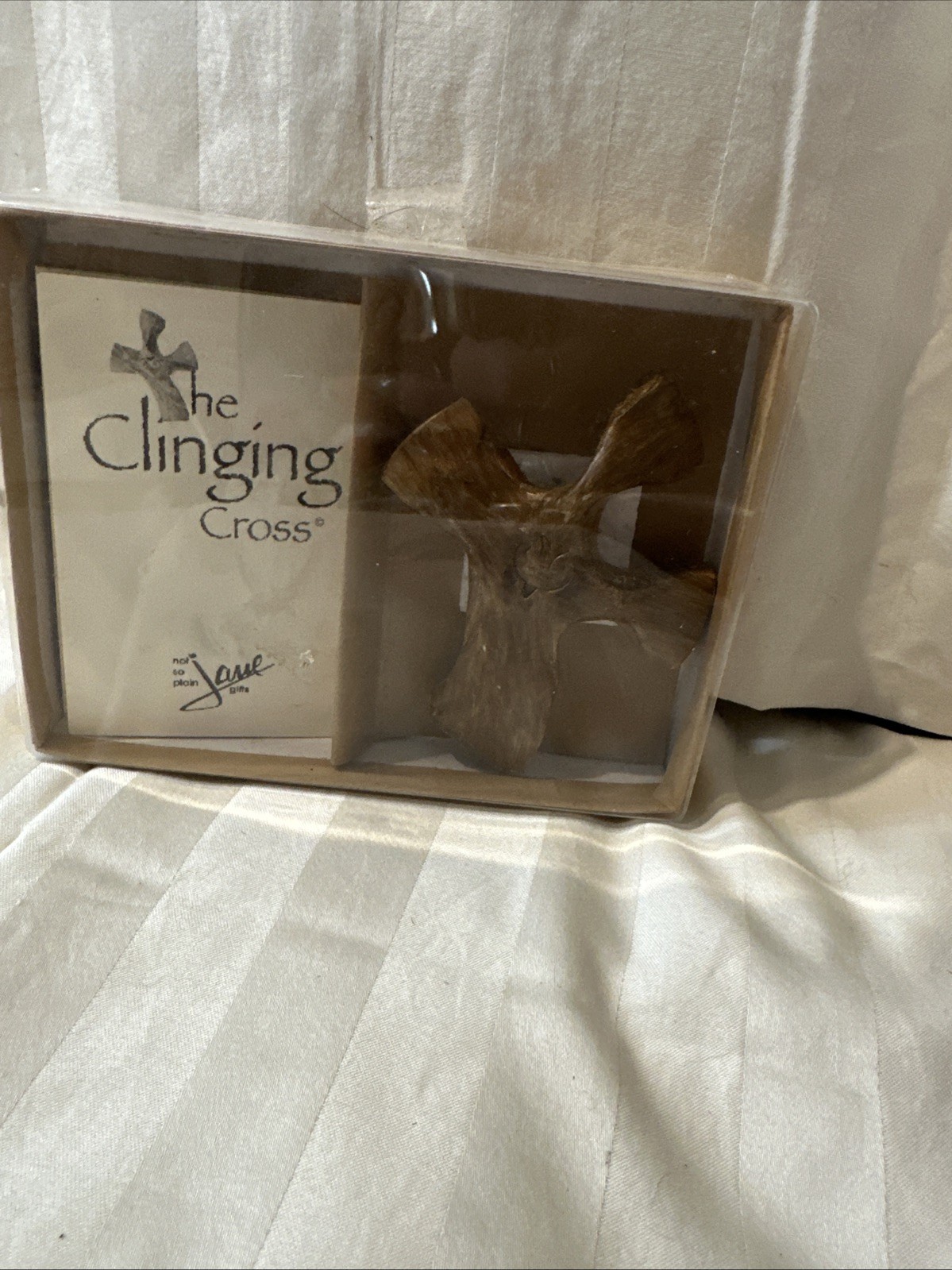 Vintage Nuns Convent The Clinging Cross, Dove Peace Religion 2003 Jane Davis