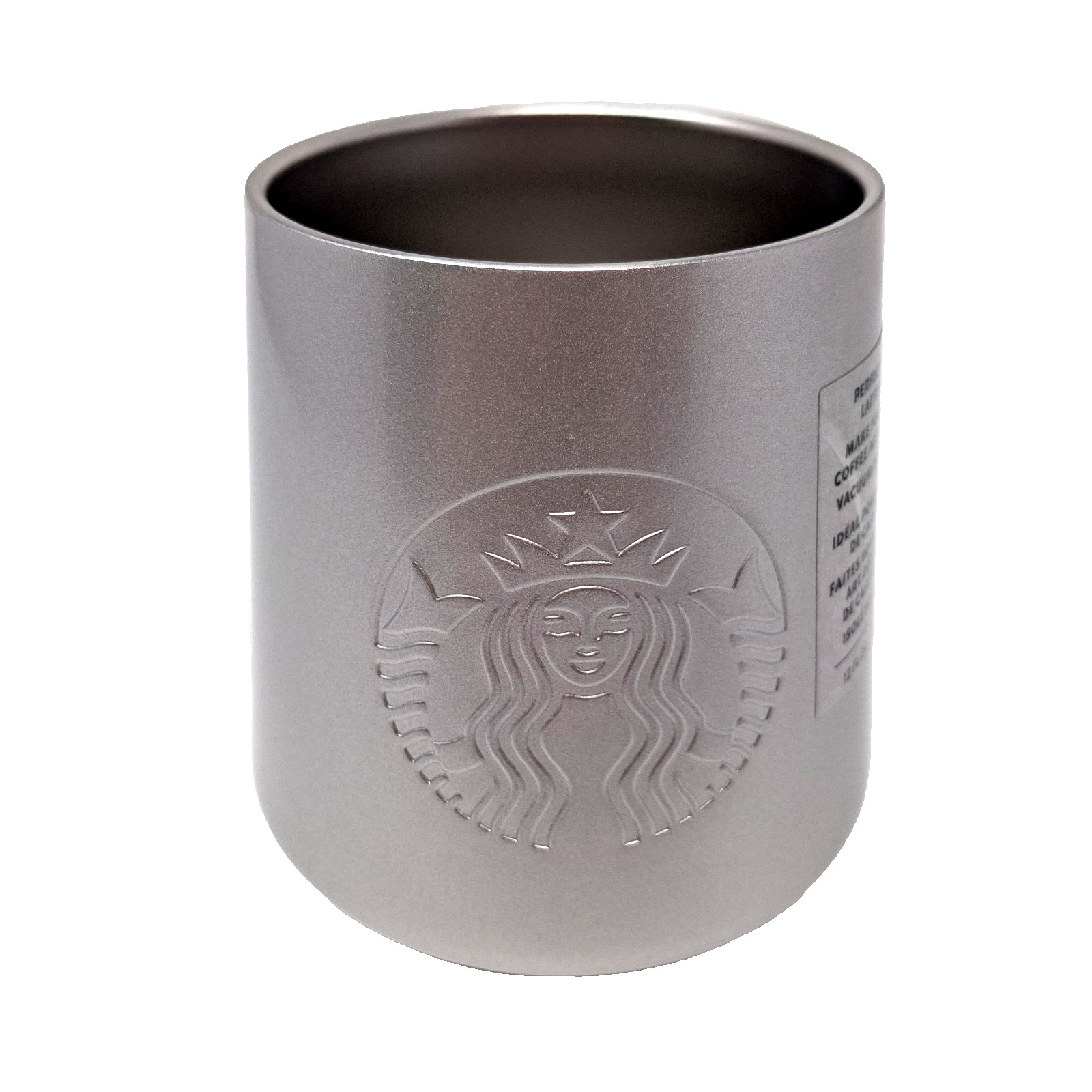 Metallic Starbucks - Perfect Pour Latte Mug Vacuum-Insulated Stainless Steel New Metallic Starbucks - Perfect Pour Latte Mug Vacuum-Insulated Stainless Steel New