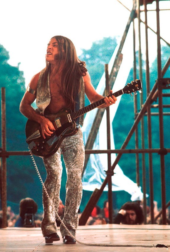 Grand Funk Railroad Vintage Guitarist Live Concert Stage Poster Photo 16x24