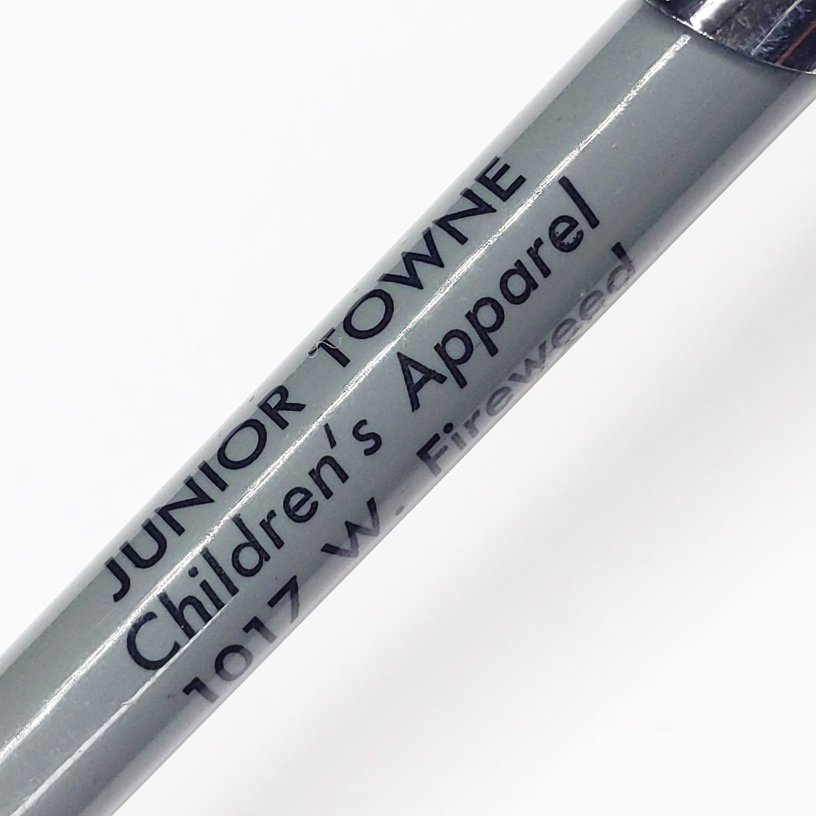 c1970s Anchorage, Alaska Junior Towne Children's Apparel Advertising Pen AK G9