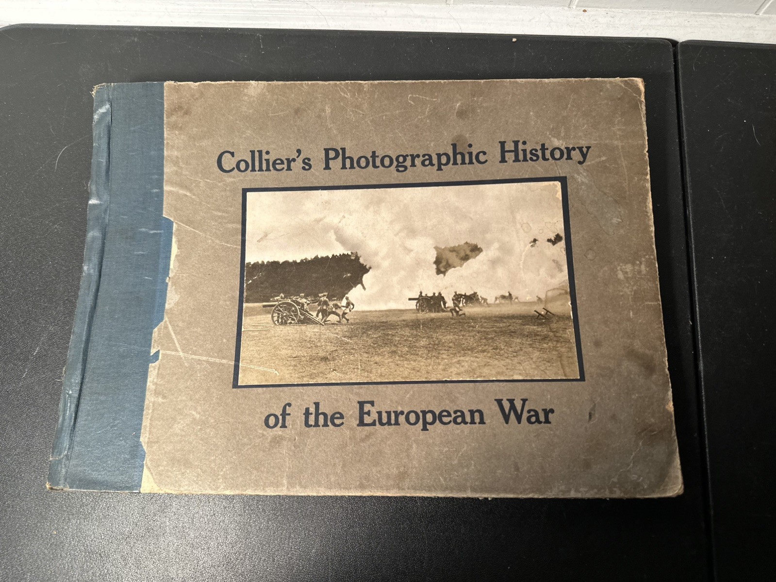 Colliers Photographic History European War WW1 Antique Book Military 1910s