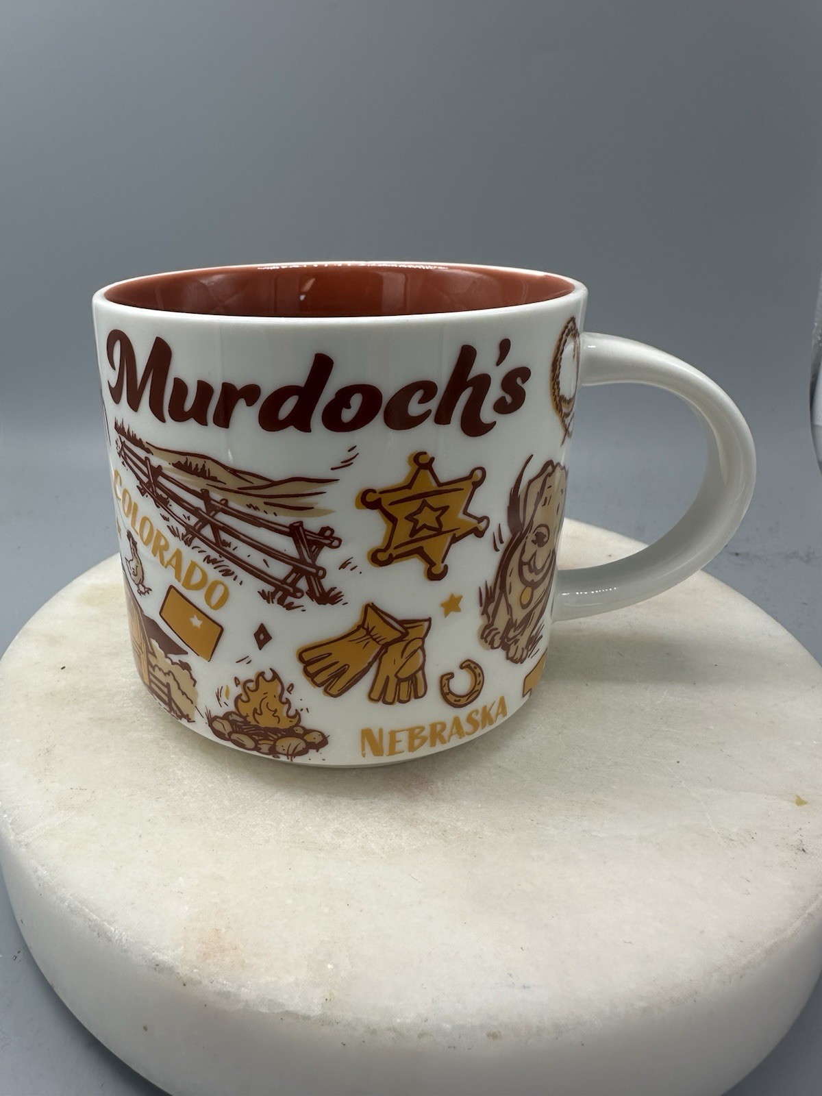 Murdoch\'s 15oz Western Coffee Tea Mug Wyoming Montana Idaho Nebraska Colorado