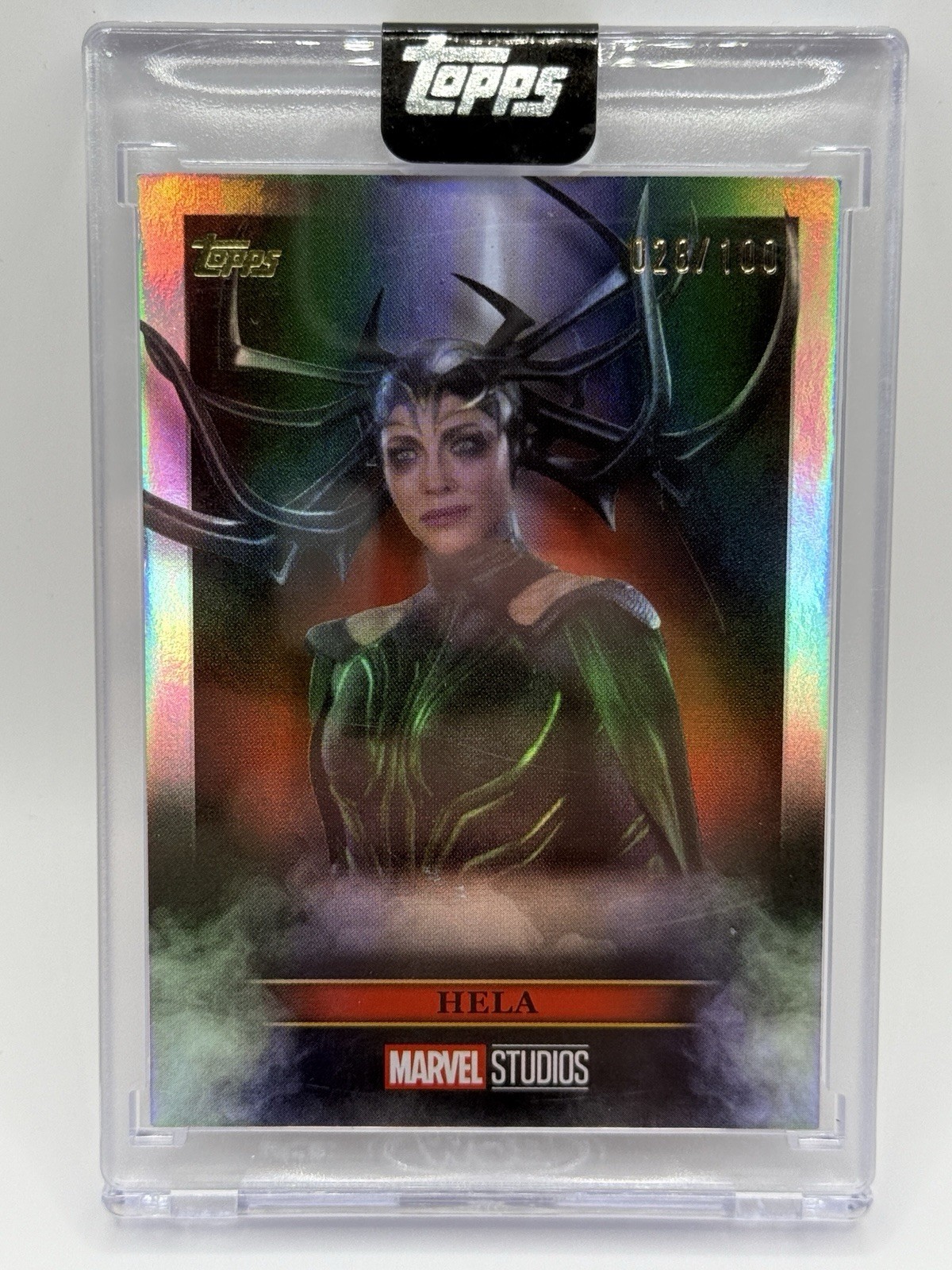 2025 Topps Marvel The Collector Hela /100 #V-17