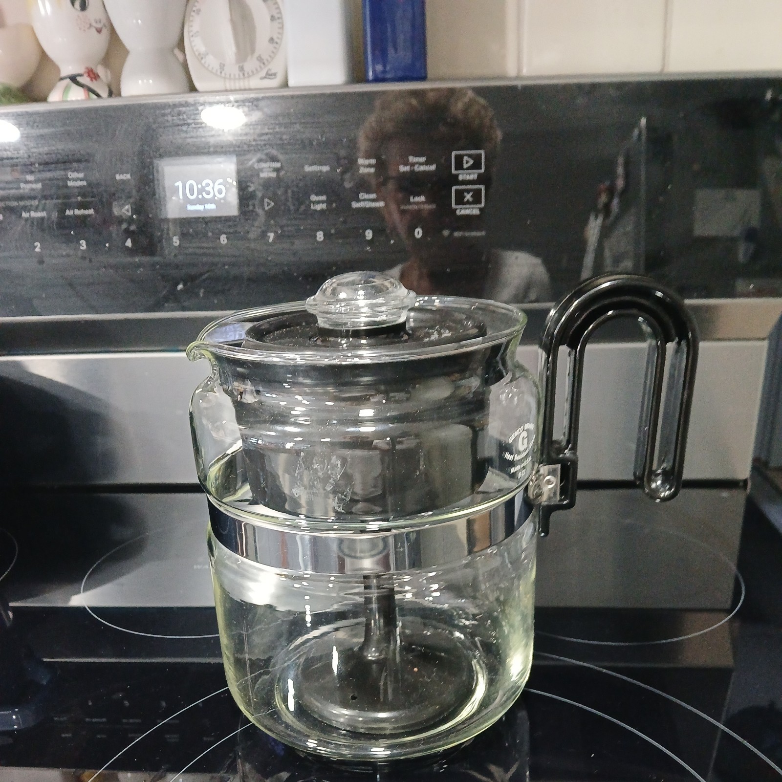VINTAGE GEMCO B-22 BRAND COFFEE POT 4-6 CUP MADE IN USA~NEVER USED