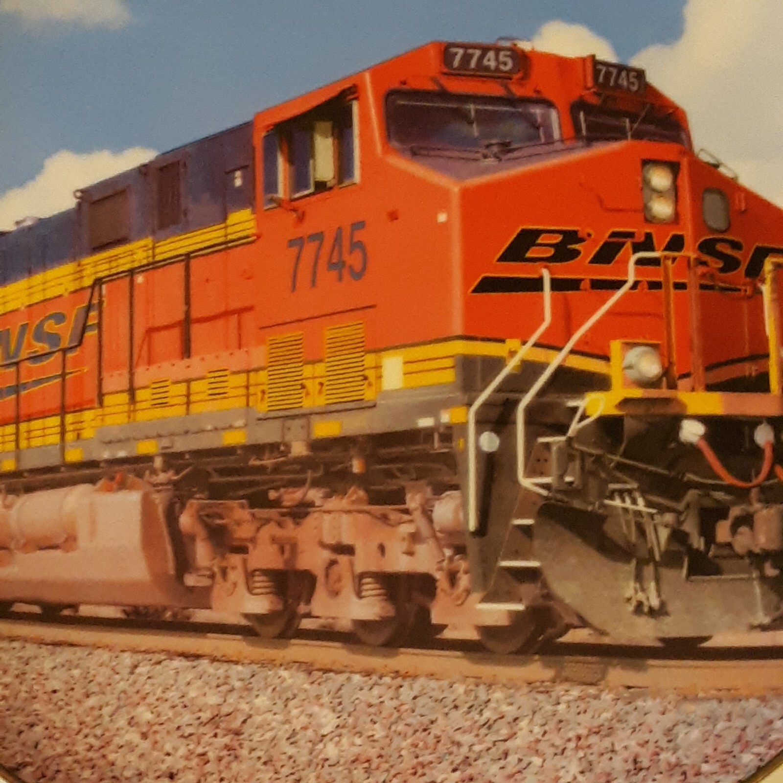 BNSF Railway 2007 Safety Award Plate \