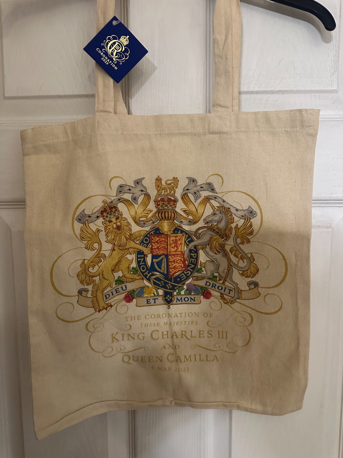 Royal Collection Trust King Charles III & Queen Camilla Coronation Tote 2023