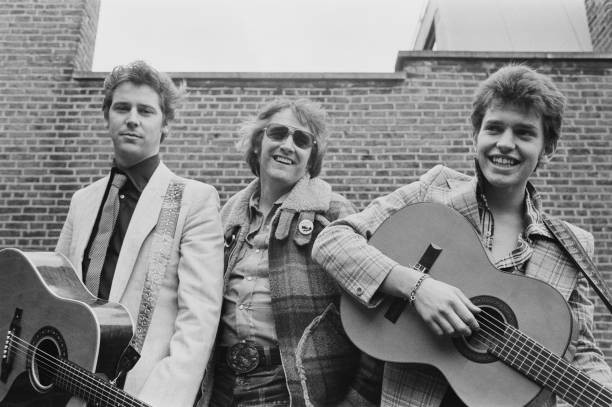 British singer songwriter Shakin Stevens American singer songwrite- Old Photo