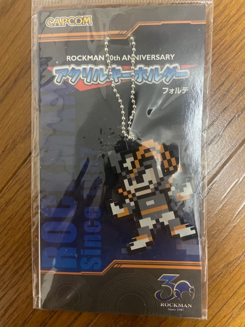 Final Mega Man 30th Anniversary Bass Acrylic Keychain CAPCOM Final Mega Man 30th Anniversary Bass Acrylic Keychain CAPCOM