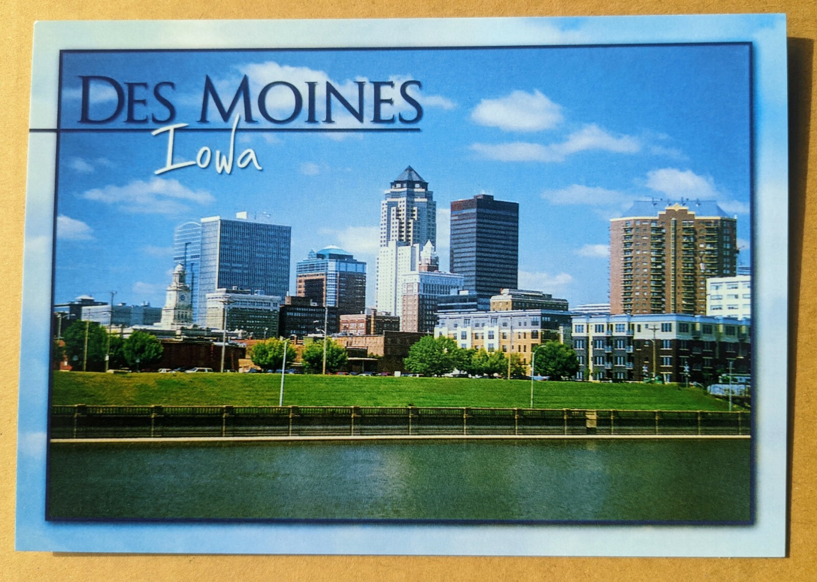Postcard IA: Iowa, Des Moines