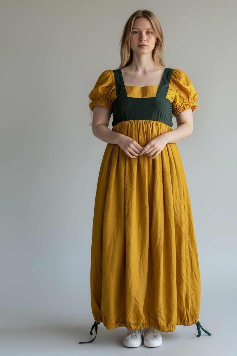 Vintage 1920’s / 1930’s Woman Long Halloween Costume Dress
