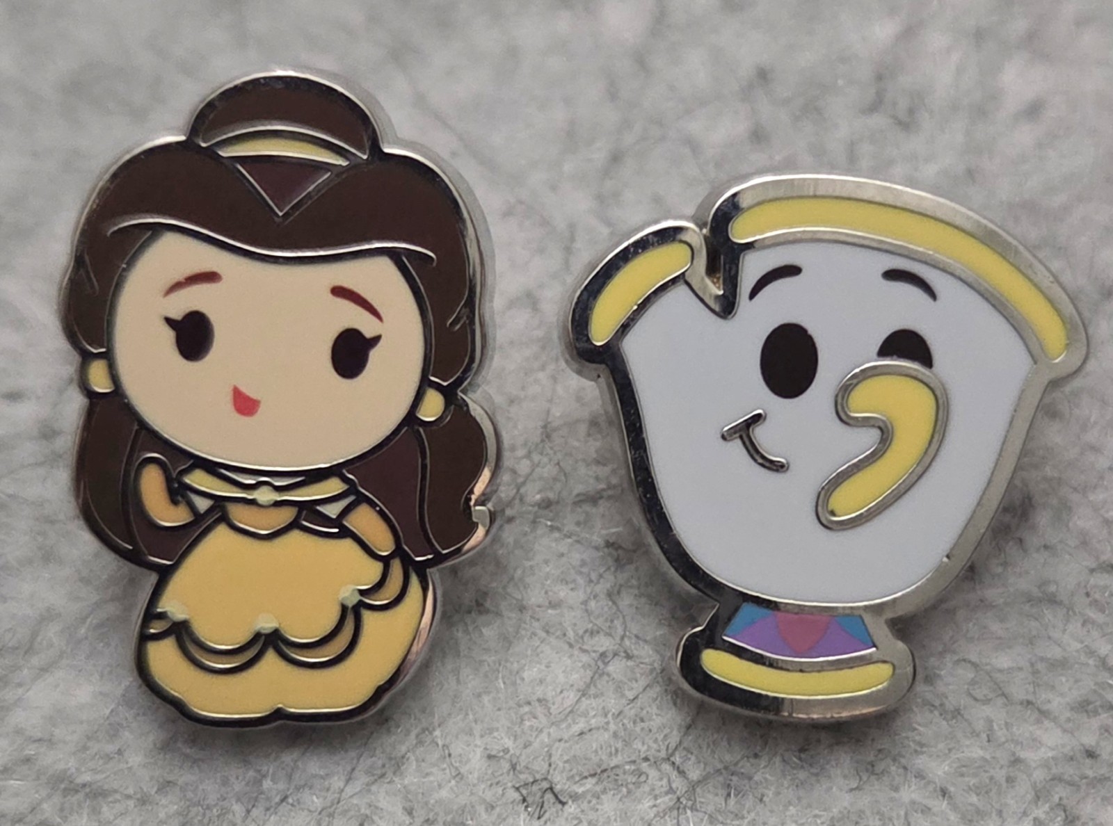 Pink A La Mode Mini Princess And Sidekick Pin Belle And Chip