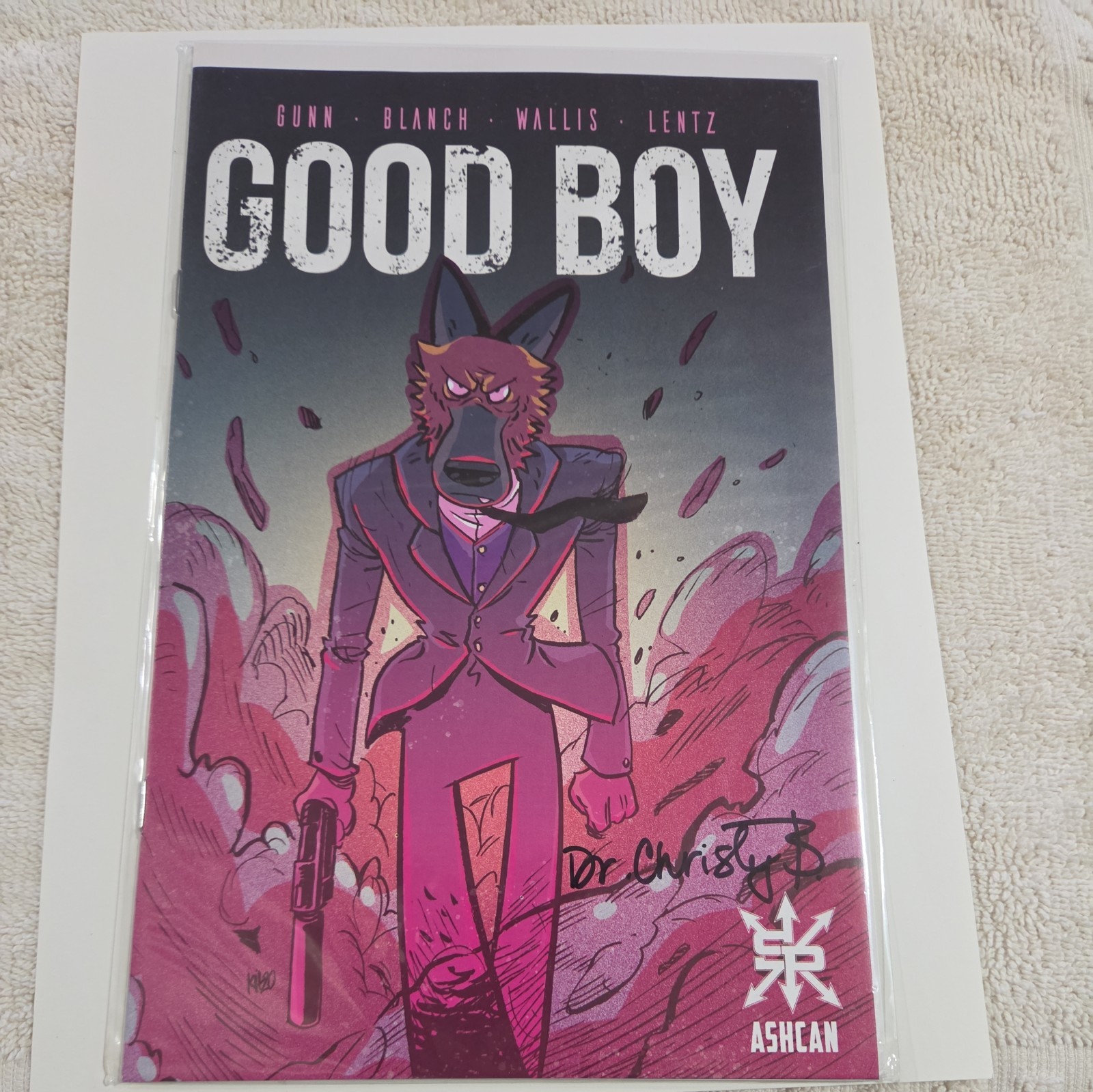 Good Boy Vol. 1 #1 - Cover A Variant - Signed - Source Point Press Comic