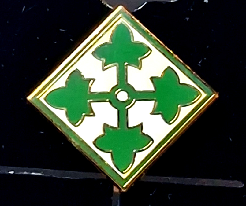 NEW 4th Infantry HAT/LAPEL PIN US ARMY