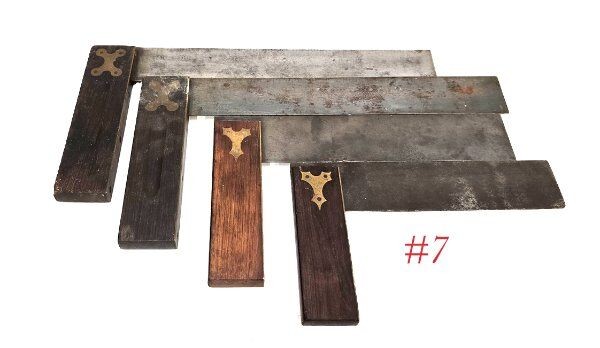 various STANLEY SW era LONG WOODWORKING Try Squares others