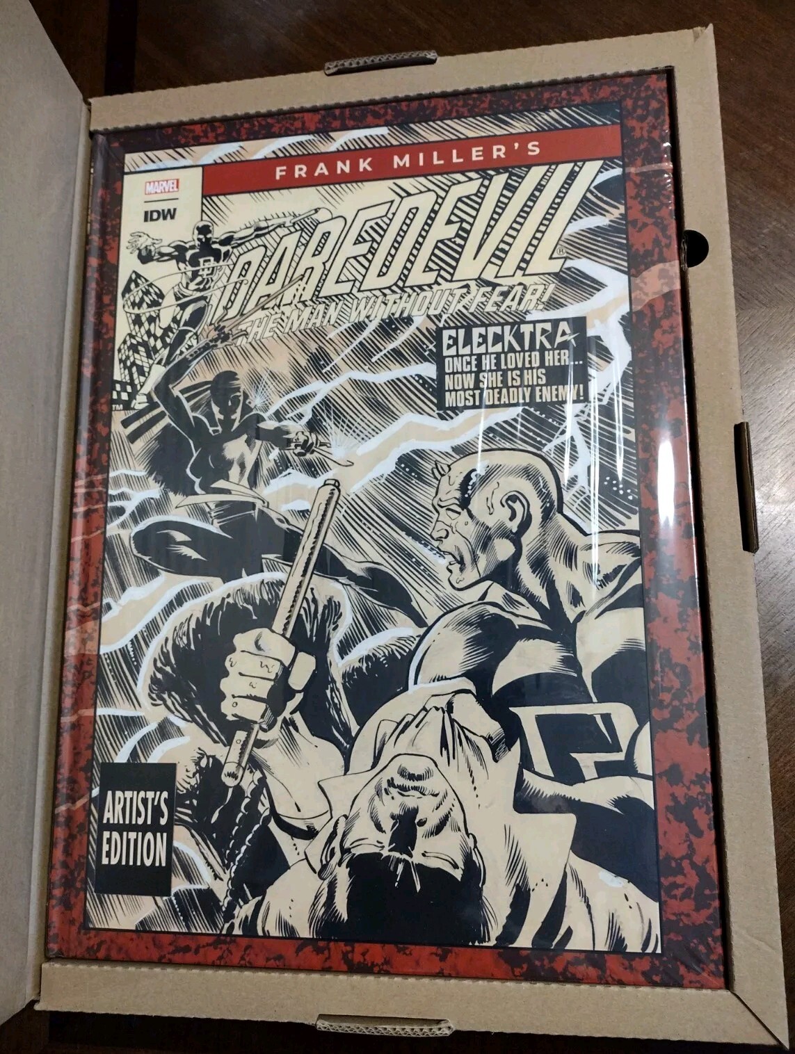 Frank Miller\'s Daredevil Artist\'s Edition IDW New Sealed HC Marvel