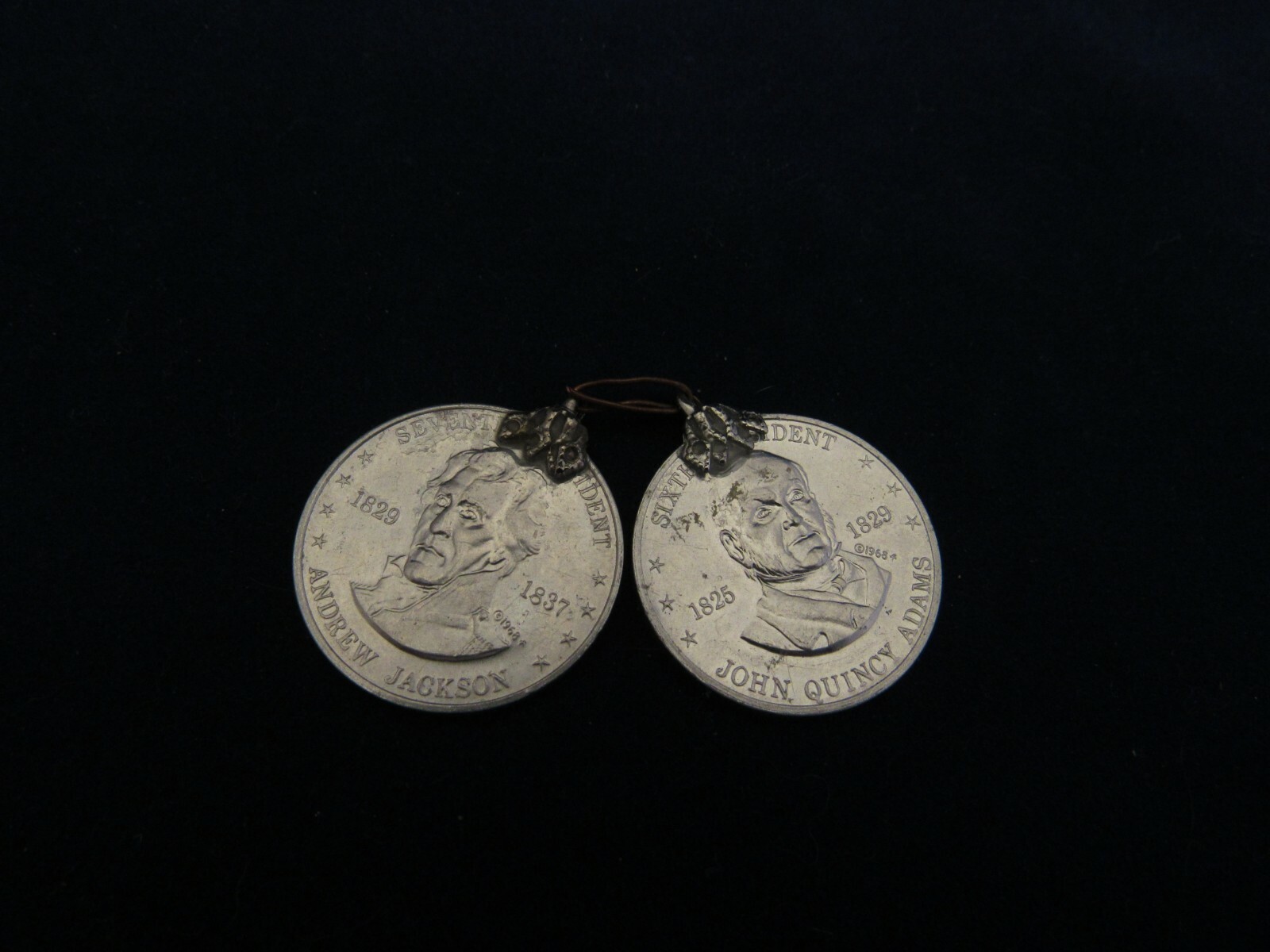 Shell\'s Mr. President Coin Game A. Jackson & J. Q. Adams Shell\'s Mr. President Coin Game A. Jackson & J. Q. Adams