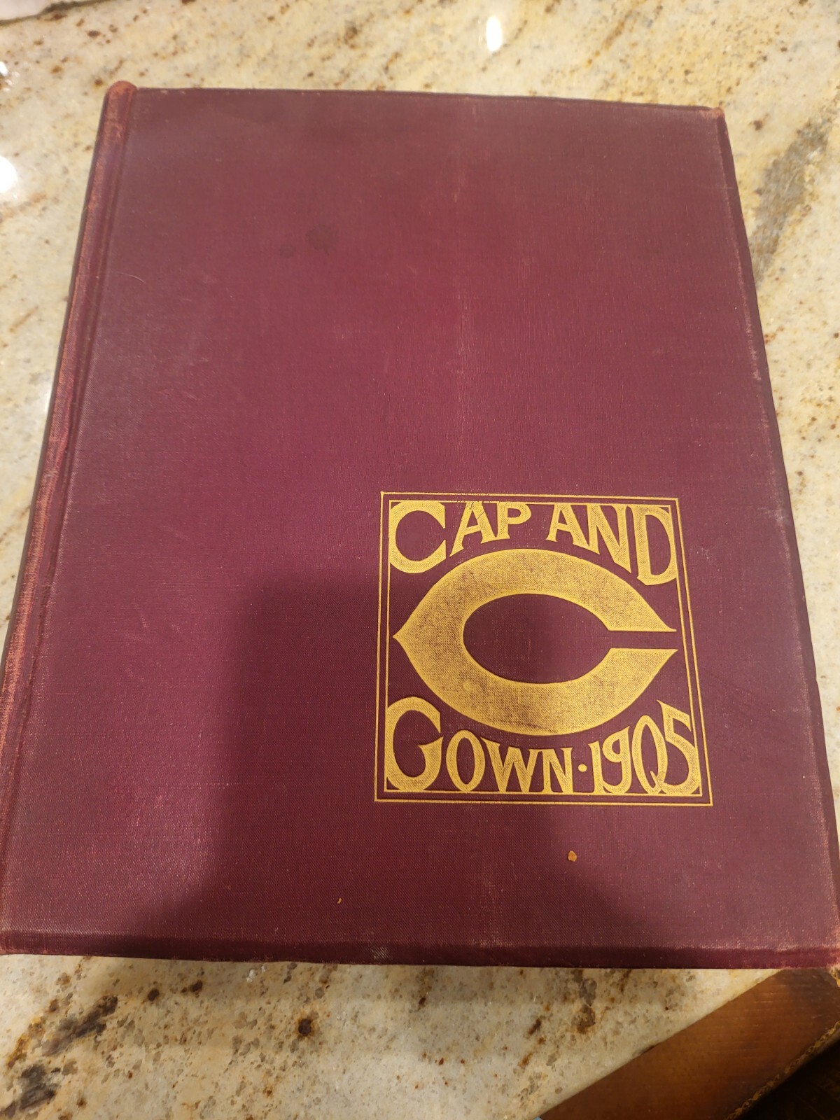 University of Chicago yearbook. 1905. Cap and Gown