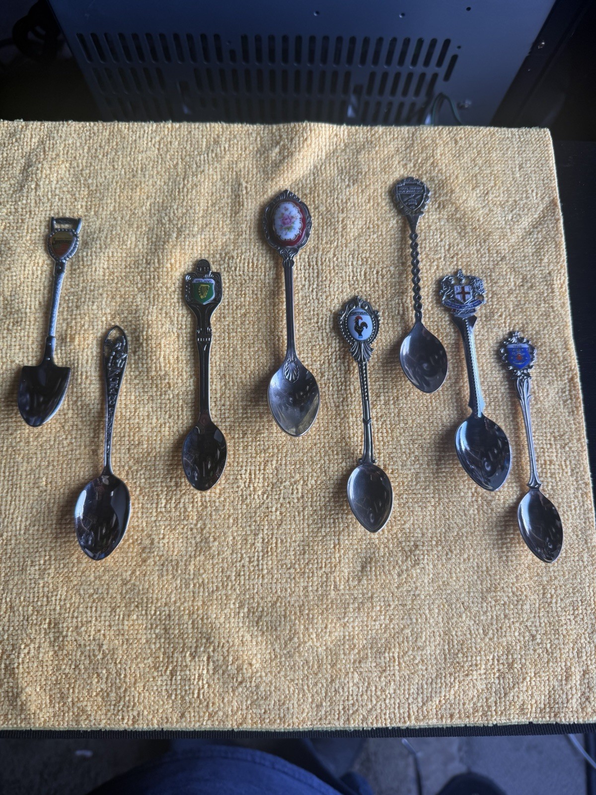 Vintage Souvenir Spoons Lot - Various Hallmarks , Qty 8