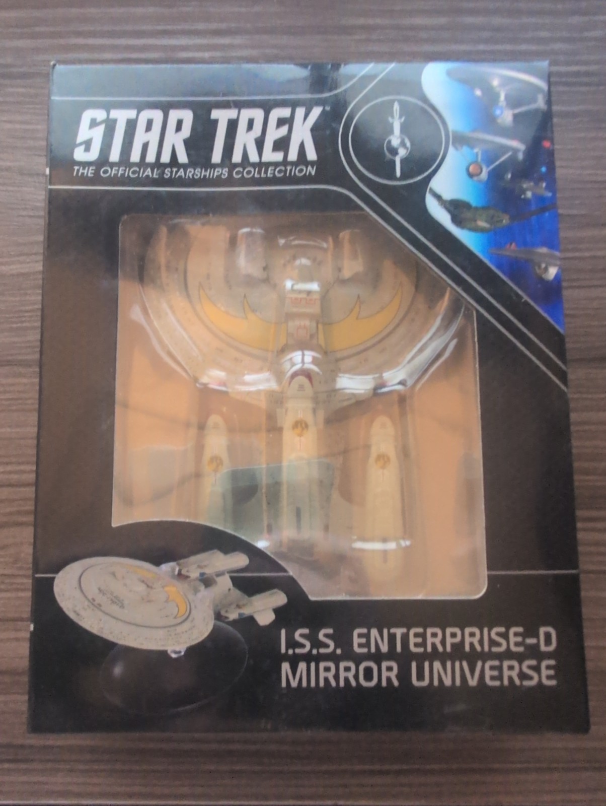 Eaglemoss Star Trek ISS Enterprise-D NCC-1701-D Mirror Universe Bonus #17 Sealed