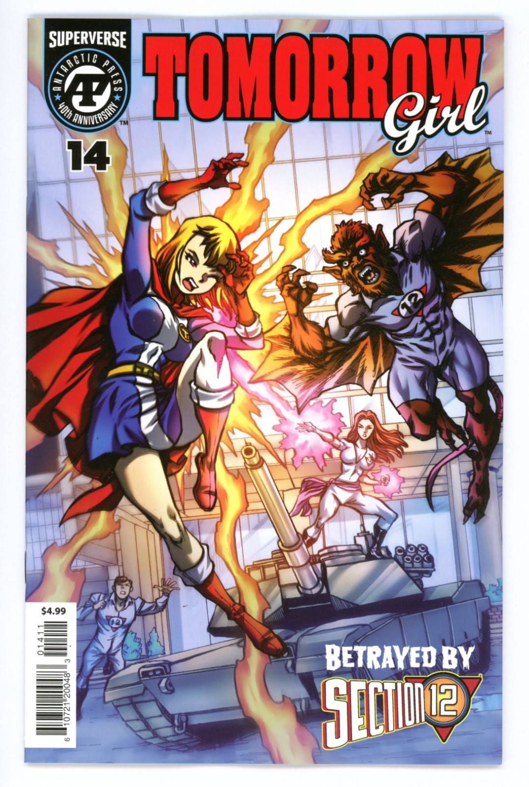 Tomorrow Girl #14 - First Print 🟥➡️ NM