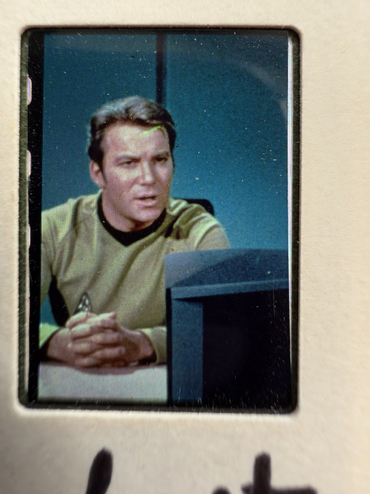 Vintage STAR TREK TOS 35mm Film Cell Slides 17 Lot Lights of Zetar Spock Kirk