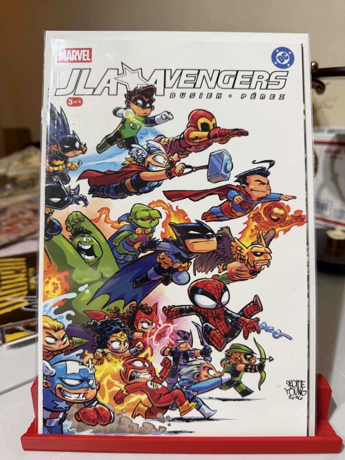 JLA / Avengers #3 Skottie Young (1:25)