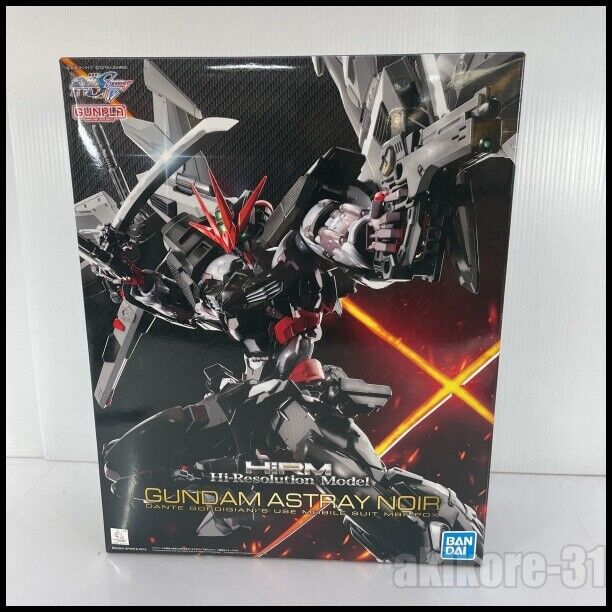 High Resolution Model Gundam Astray Noir 1/100 Plastic Model Kit Bandai 