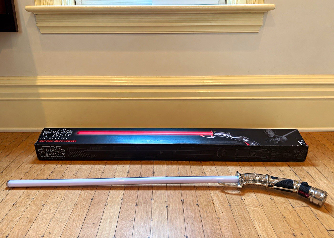 Star Wars Black Series Force FX Count Dooku Lightsaber Replica w/ Box