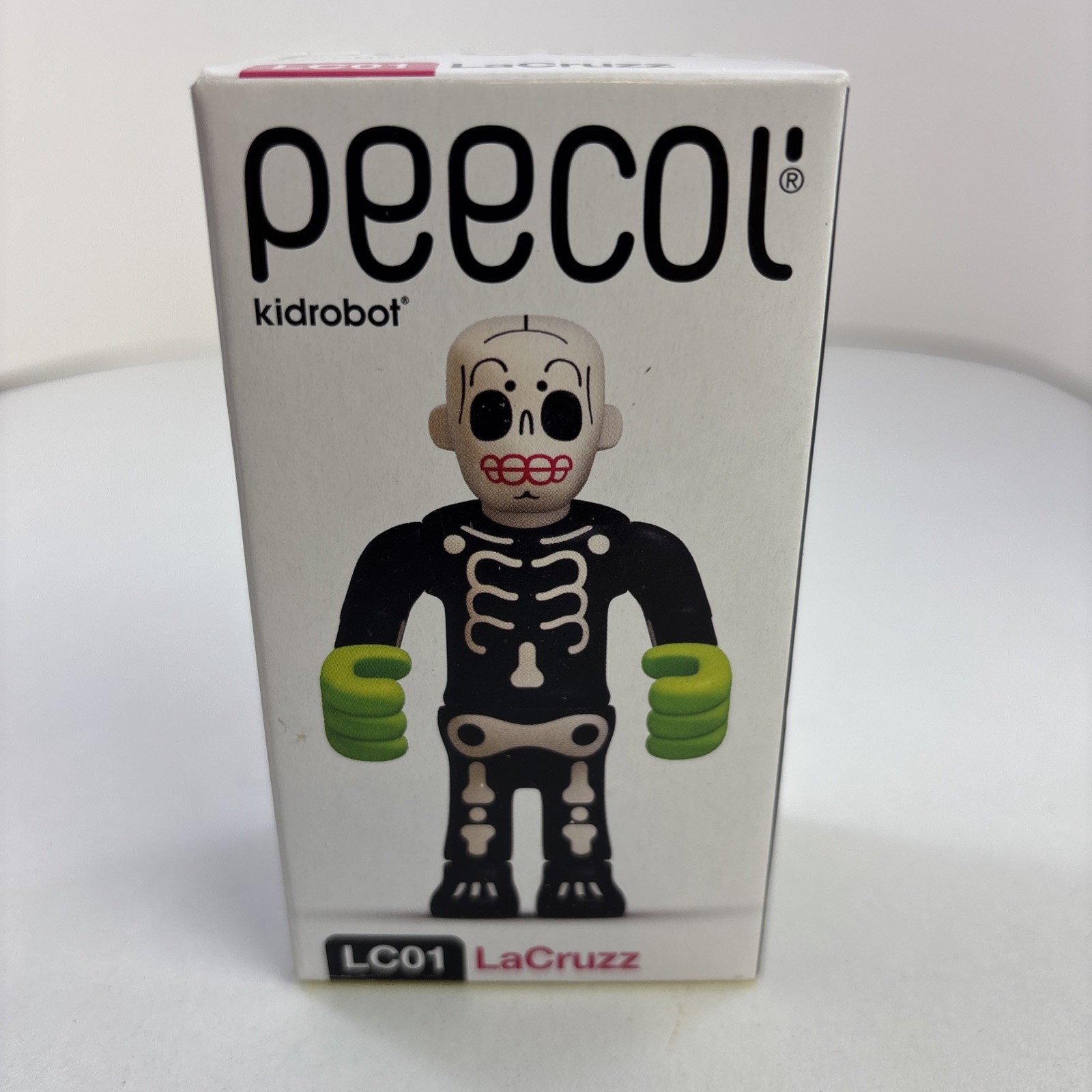Peecol LaCruzz LC01 Kidrobot 2007 by eBoy New in Box Day Of Dead Skeleton Peecol LaCruzz LC01 Kidrobot 2007 by eBoy New in Box Day Of Dead Skeleton