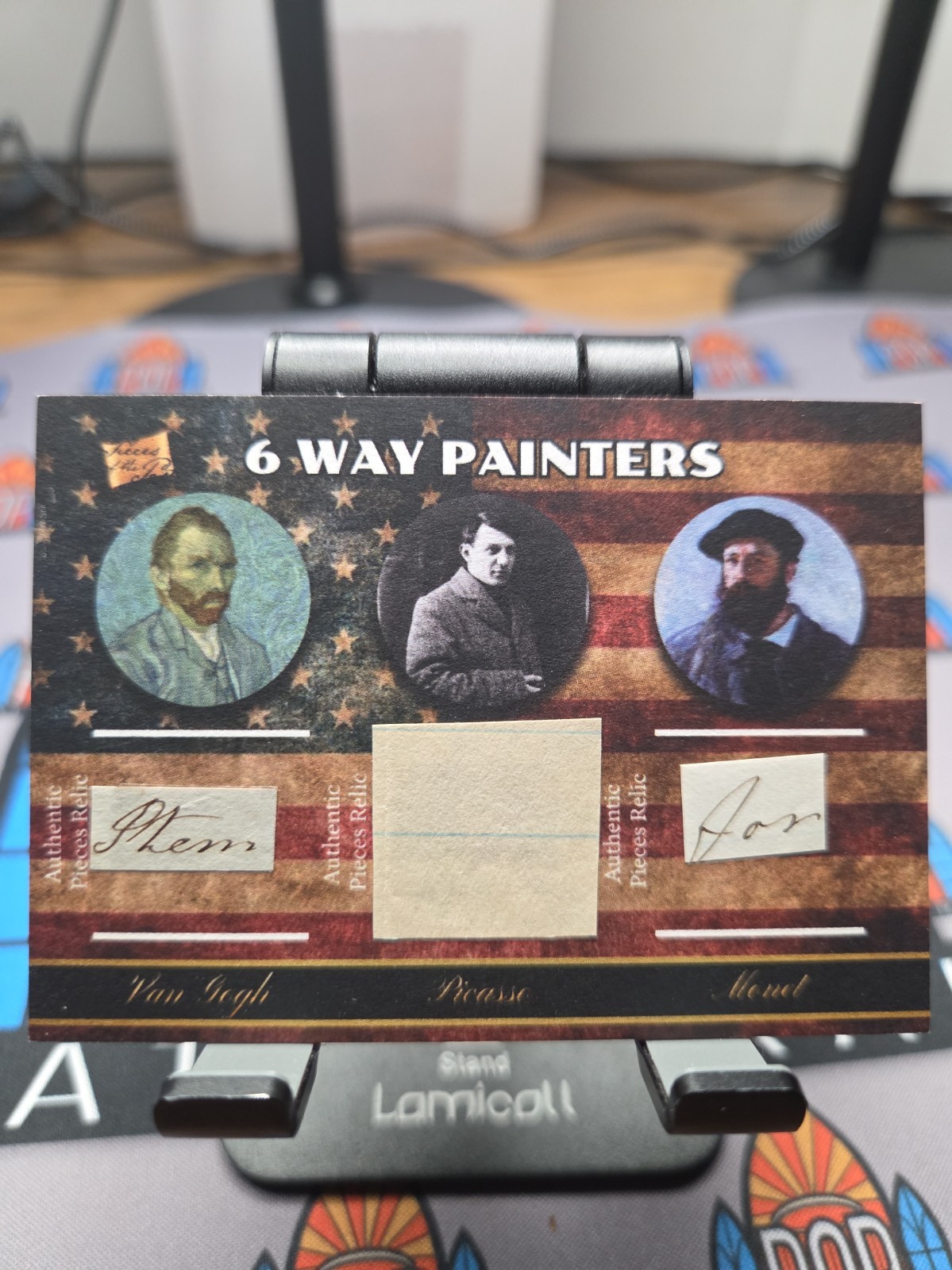 2022 Pieces of the Past Supercharged 6 Way Painters Authentic Relics Van Gogh ++