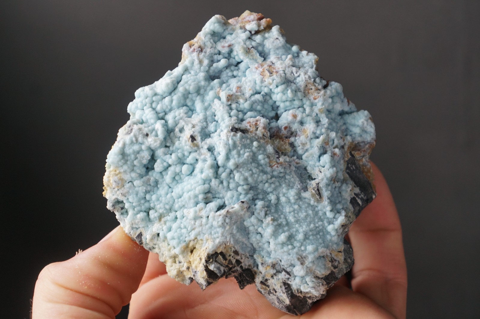 Large Cabinet Blue Gibbsite Wenshan, Yunnan, China Minerals Crystals