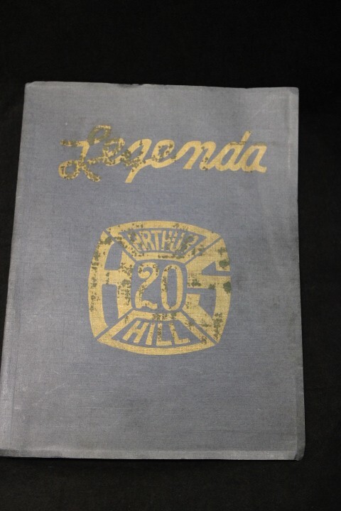 LEGENDA 1920 Arthur Hill High School Saginaw, Michigan Yearbook w/clippings Ads
