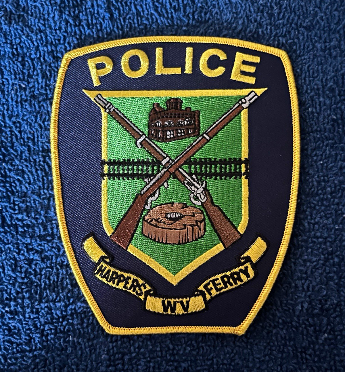 Harpers Ferry Police West Virginia Police Patch Badge Single Patch