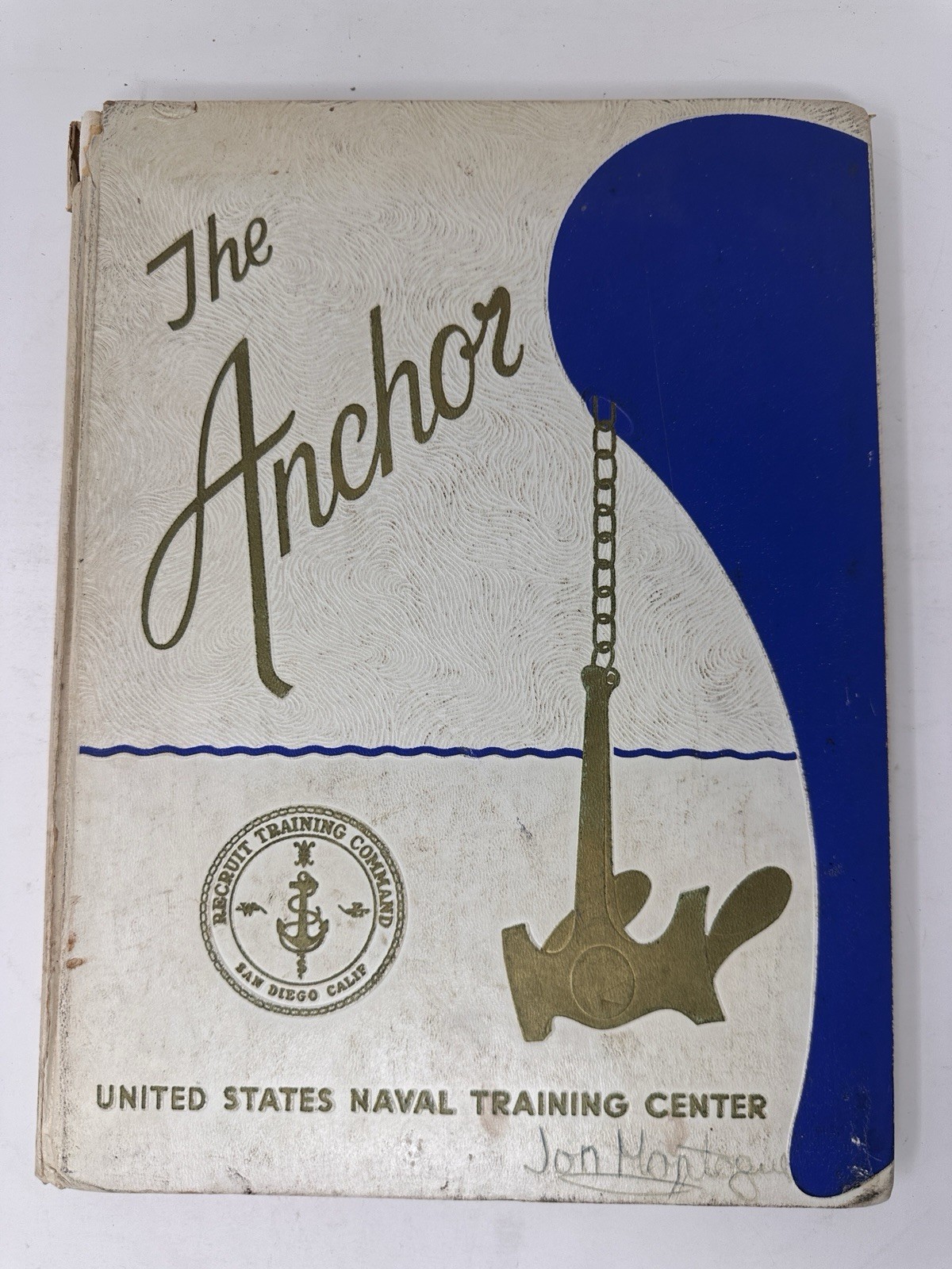 US Naval Training Center San Diego Company 71-372 Yearbook The Anchor 1971 Navy