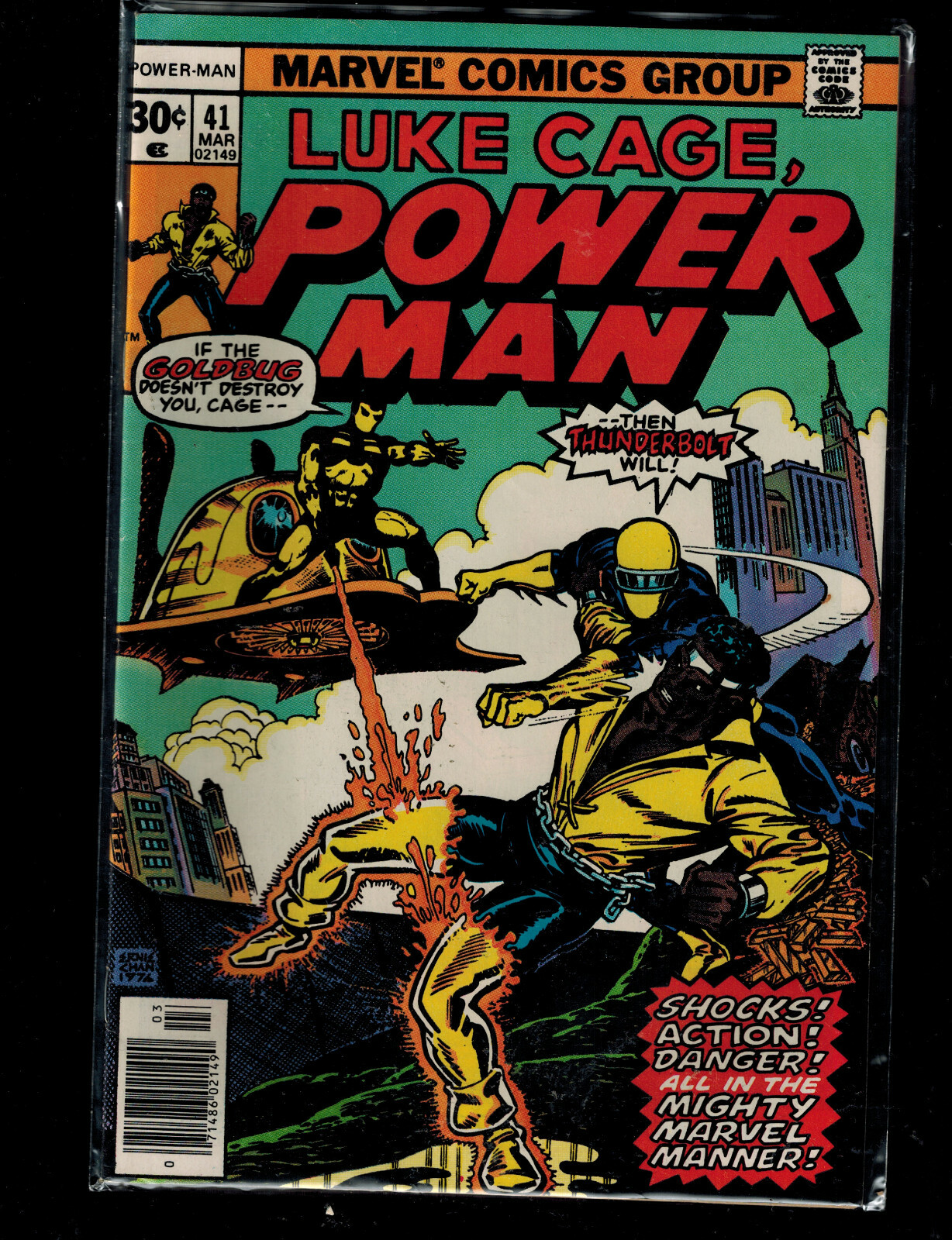 Power Man #41-#46 (Marvel) 1st Print 1st Goldbug 6 Issue Lot UNREAD (L2)