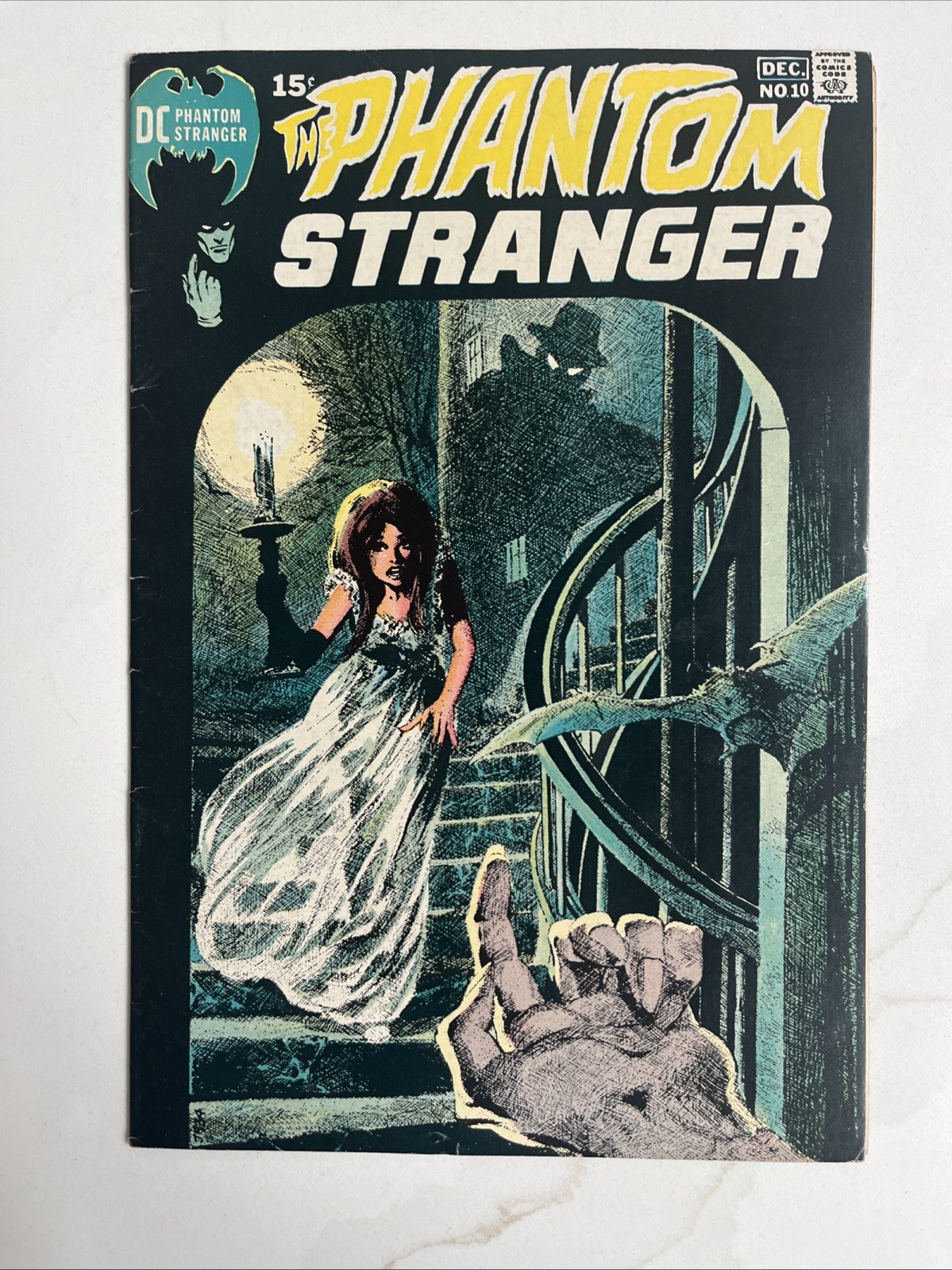The Phantom Stranger #10 DC Comics Neal Adams Cover 1970 Vintage Horror