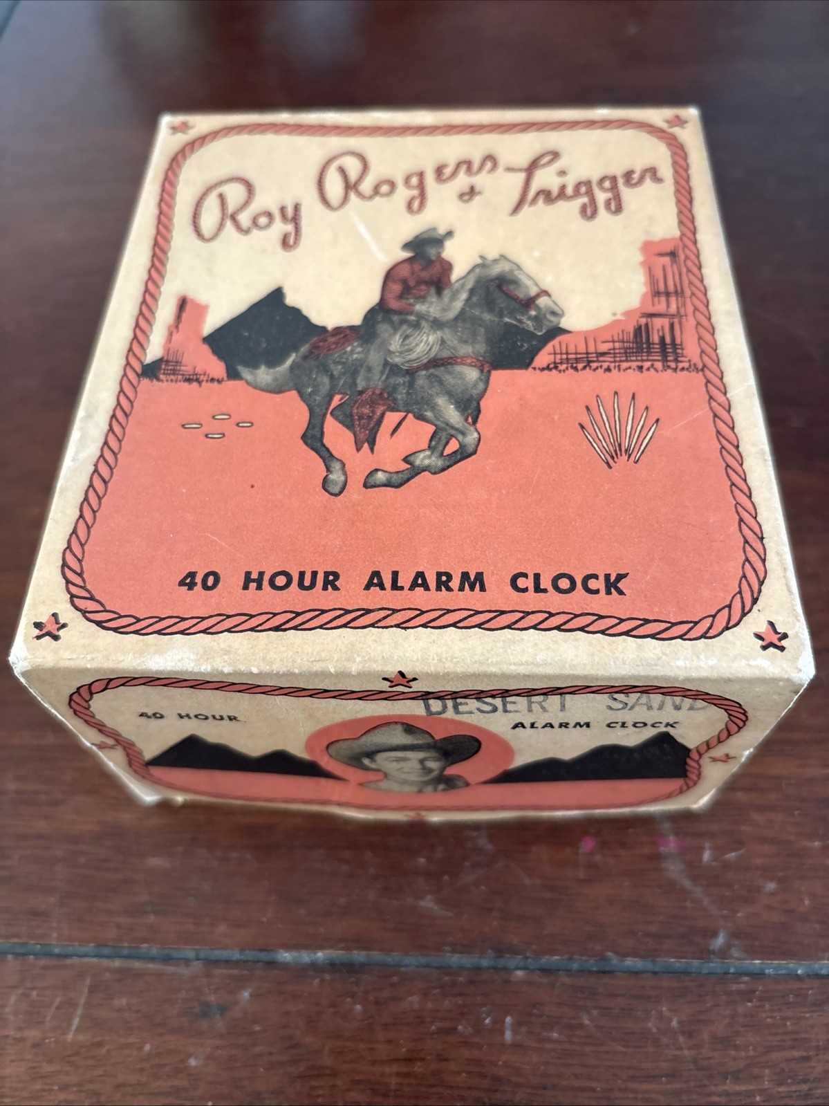 1950S Roy Rogers And Trigger 40 Hour Alarm Clock