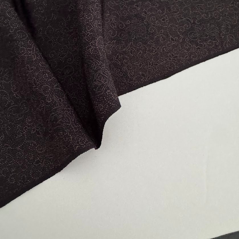Living National Treasure Edo Komon #A 14x37 Vintage Japanese Silk Fabric RX49