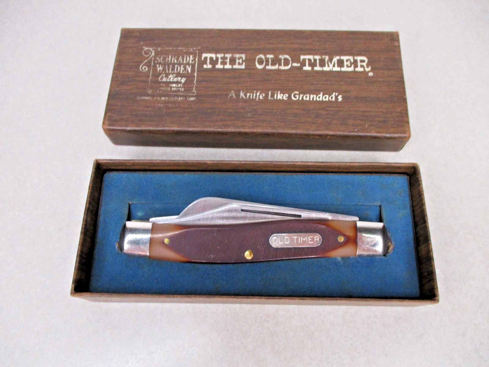RARE VINTAGE SCHRADE WALDEN USA MASTER MECHANIC MM89 STOCKMAN POCKET KNIFE SAW