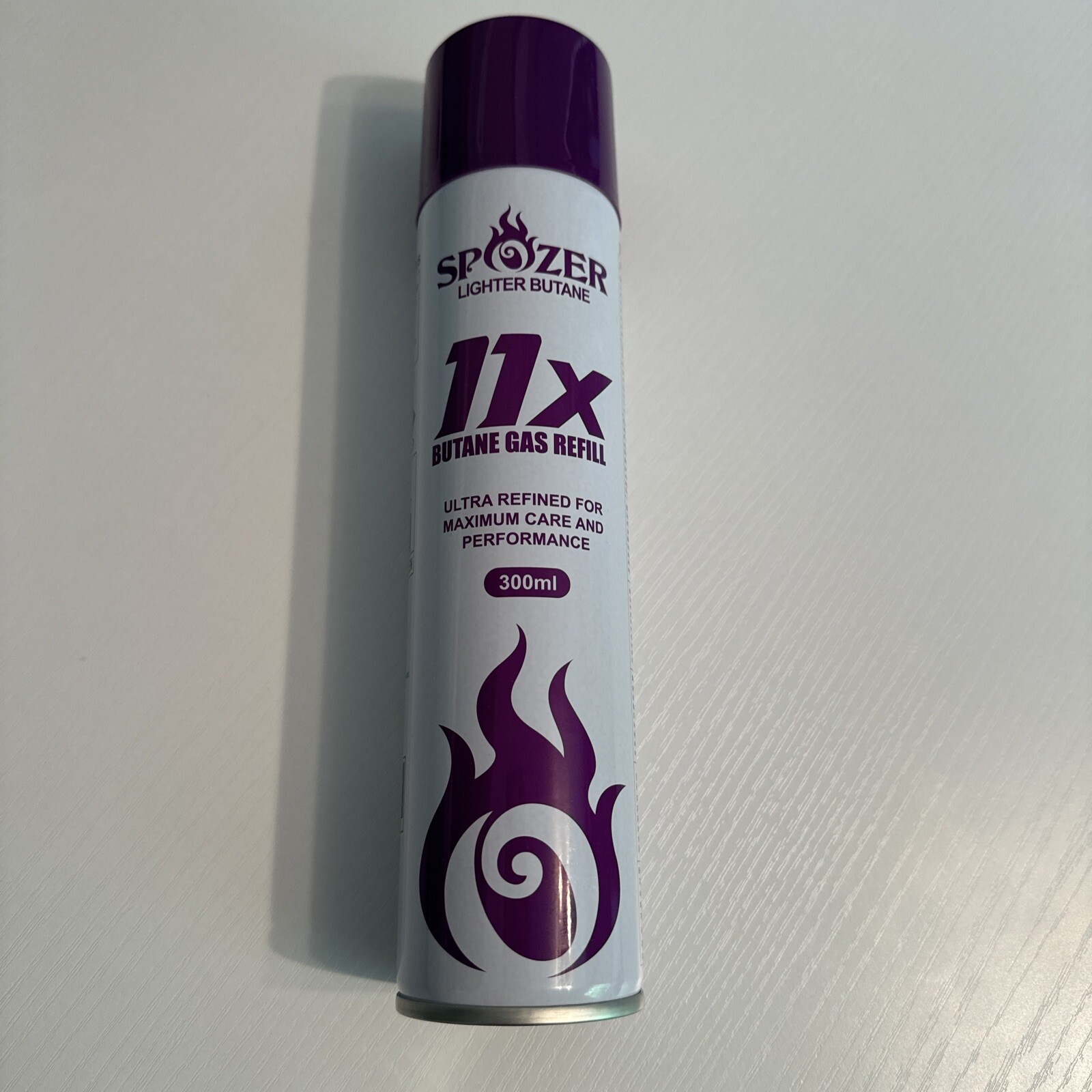 11X Refined Butane Lighter Gas Fuel Refill Spozer 300ML 10.14 oZ Cartridge (1 Pc