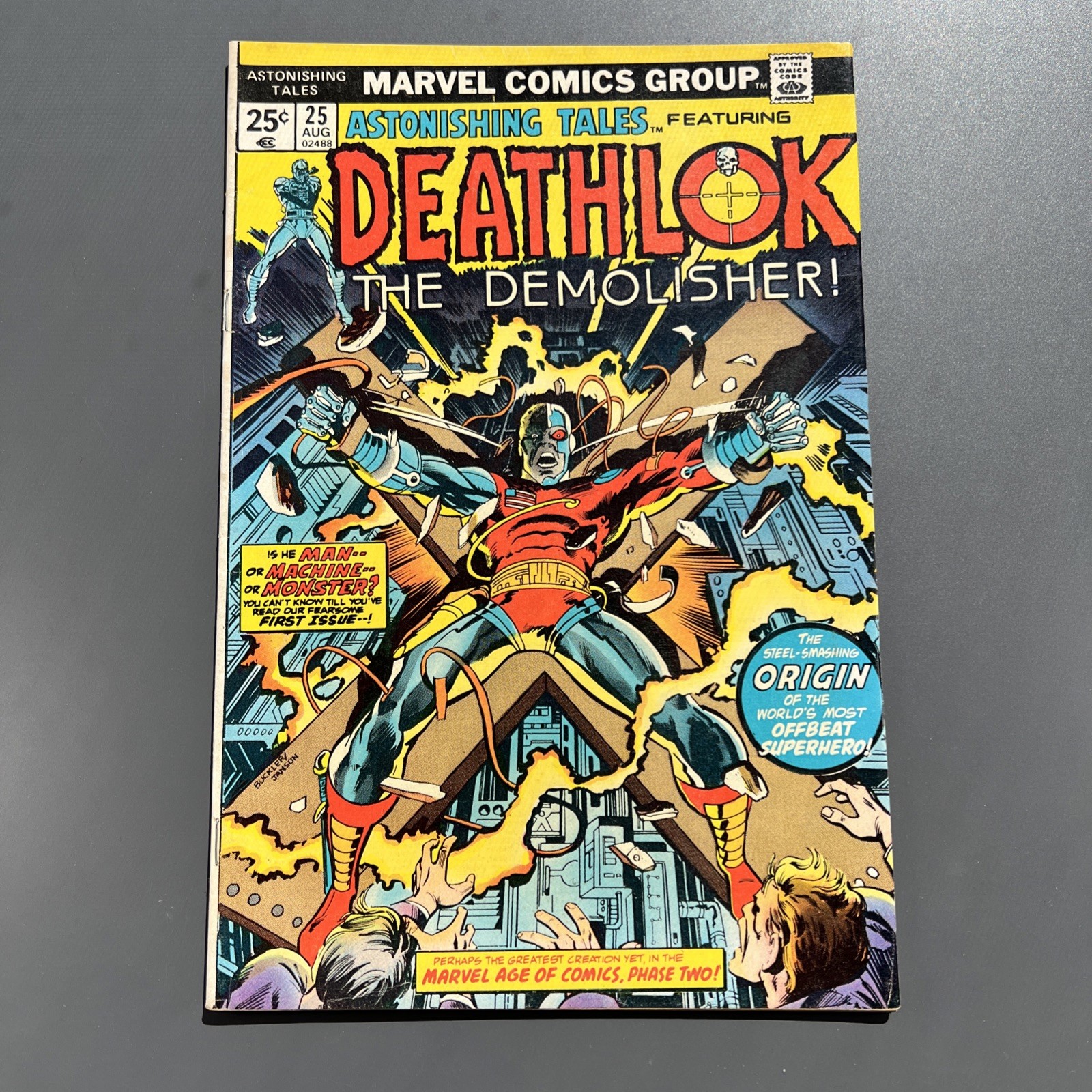 Astonishing Tales #25 1974, 1st App of Deathlok Marvel
