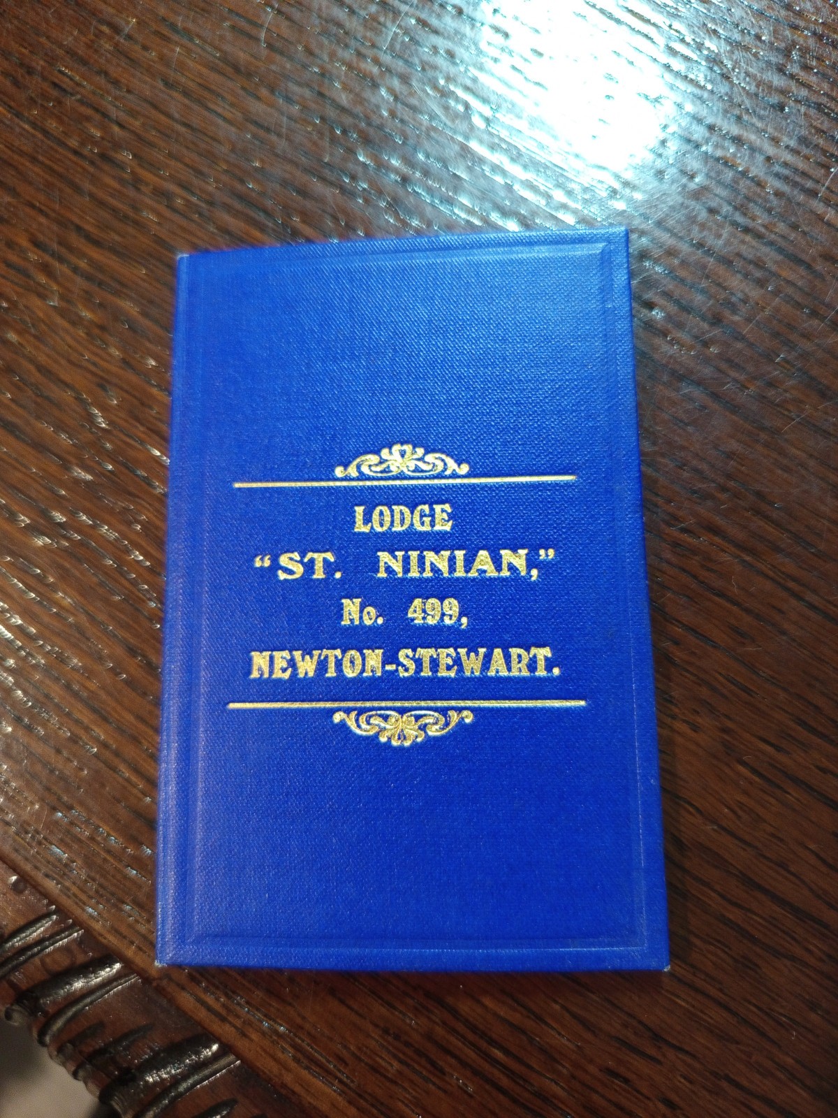 1924 Life Member St. Ninian No 499 Newton-Stewart   Freemasonry masonic/986