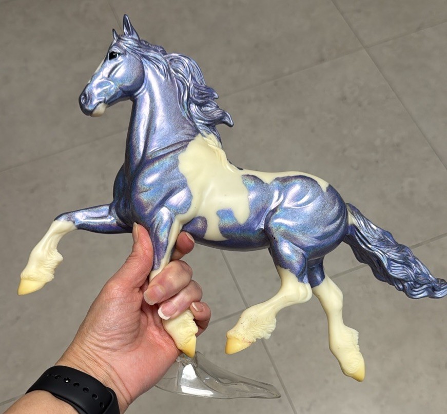 Rare Breyer Breyerfest Stamp Vin May 2009 Horse OOAK Iridescent Pearlescent Cute