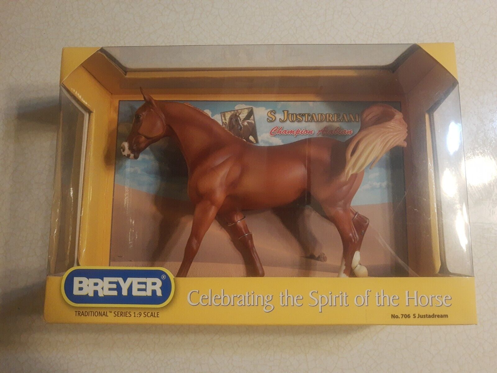 Breyer Horse Traditional Rare Chestnut Arabian Mare #706 S Justadream Unopened 