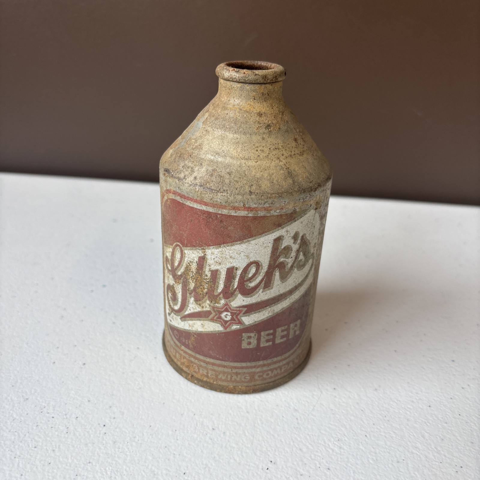 Vintage Gluek's Beer Bottle Gluek Brewing Co Minneapolis Minnesota Breweriana