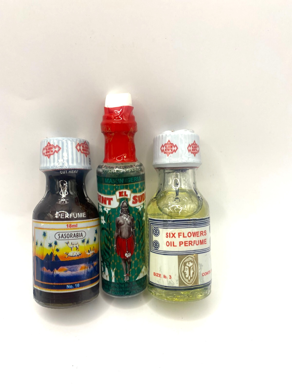 GOODNESS KIT (1Bint El Sudan 12ml/1Six Flowers 18ml/1Sassorabia 18ml) 3Pcs Set