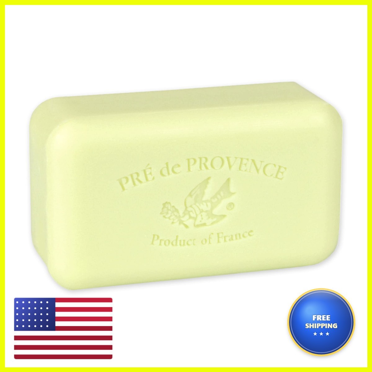 Pre de Provence Artisanal Soap Bar, Linden, 5.3 Ounce