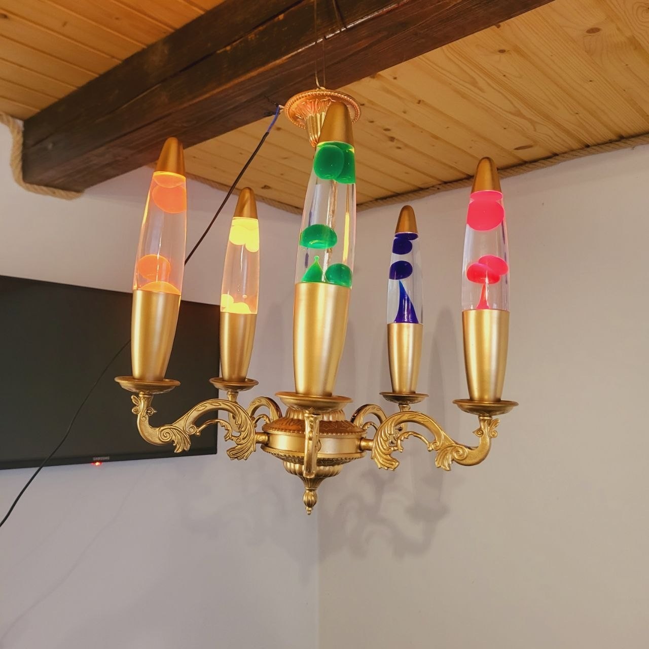Vintage Lava Lamp Rare Lava Chandelier Lava Lamp Limited Edition