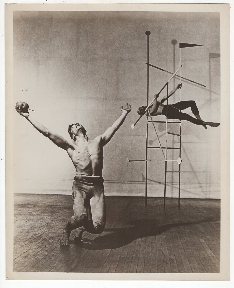 Erick Hawkins Stuart Hodes Stephen Acrobat Modern Dance Performance VTG Photo