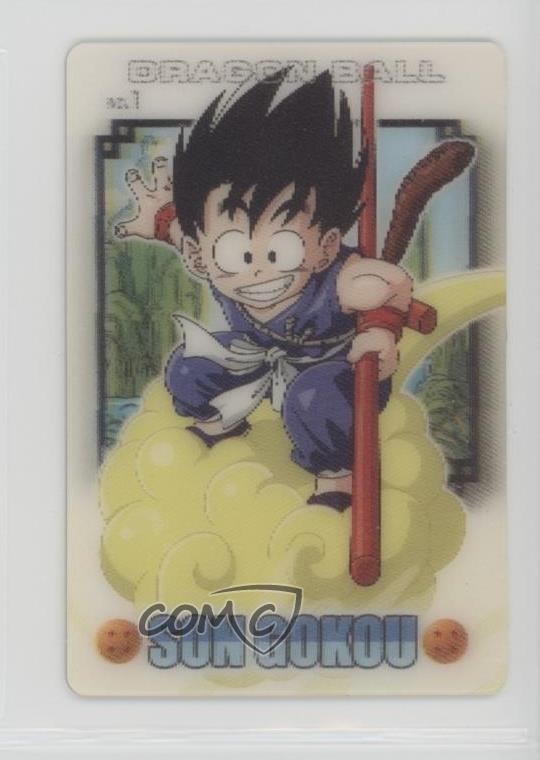 2003-07 Bandai Dragon Ball Z Gummy Cards Son Goku #1 0q9m